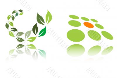 Vector logo elements