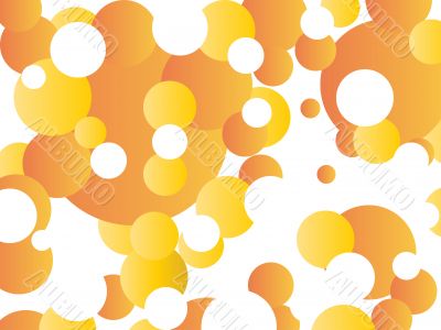 Orange abstract background