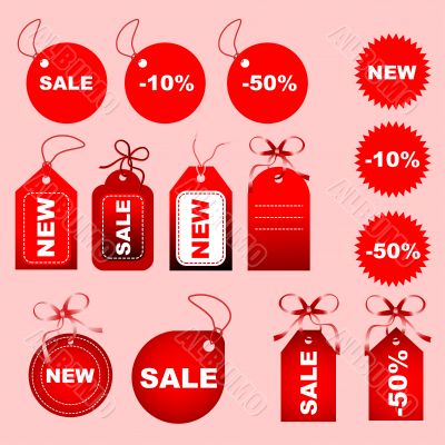set of tags