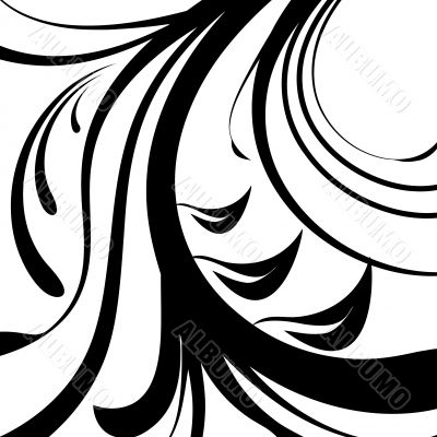 Abstract floral background