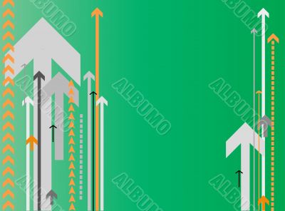 background with lots of arrows