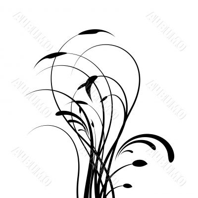 Abstract floral background