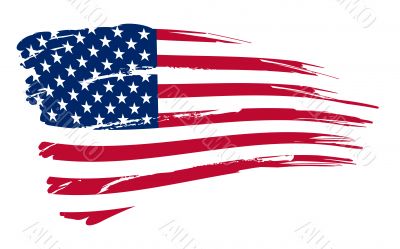 American flag background