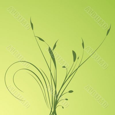 Abstract floral background