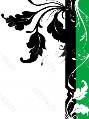 Abstract floral background