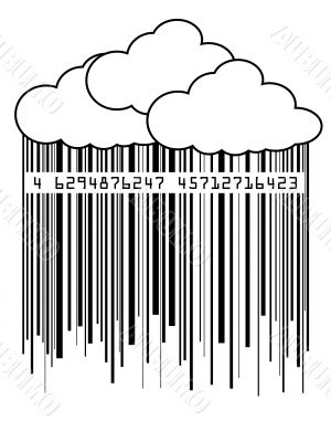 barcode rain