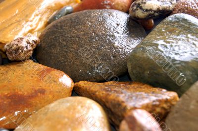 colorful stones