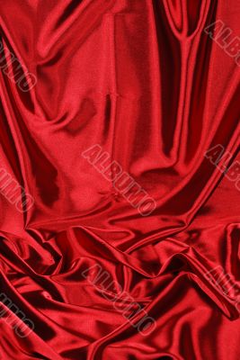 red satin background