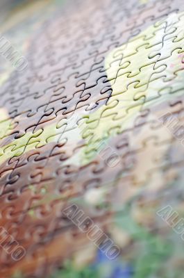 abstract puzzle background