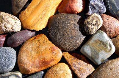 colorful stones