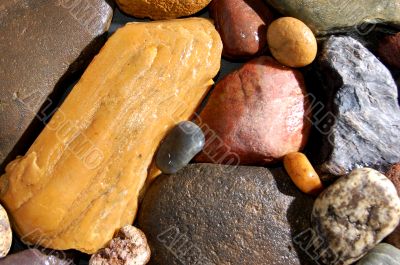 colorful stones