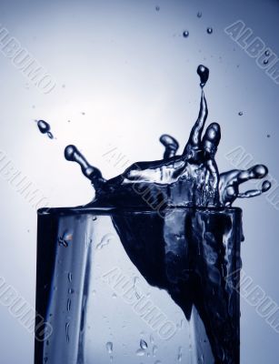 water splashing
