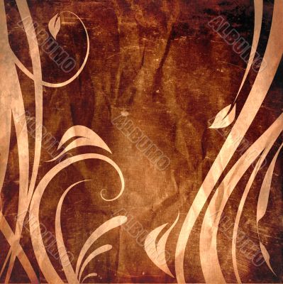 Abstract floral background