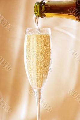 Glass of champagne