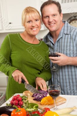 Happy Couple Enjoying An Evening