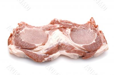 raw meat closeup