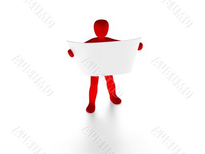 cartoon man