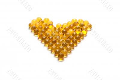 Disposit of the capsules cod-liver oil 2