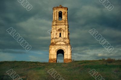 Belt-tower in Kachalino