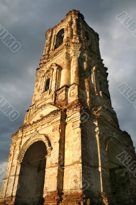 Belt-tower in Kachalino