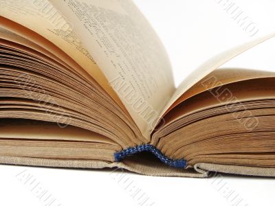 old open book