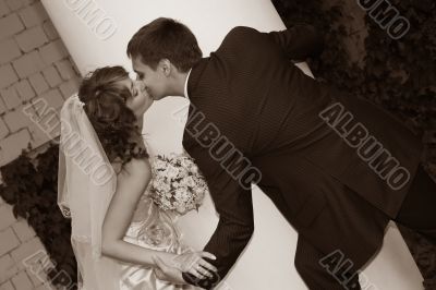 Newly married pair