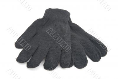 Black gloves