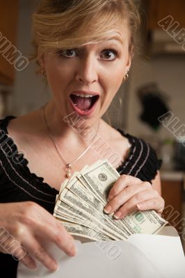 Money in the mail