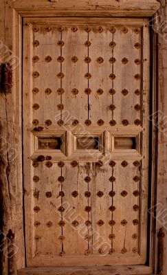 Very old wood door