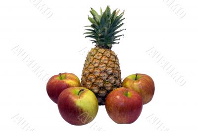 Pineapple And Apples
