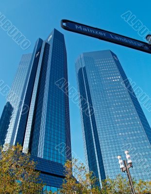 Skyscrapers in Frankfurt
