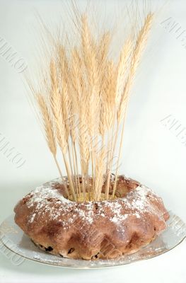 Easter cake with spikes