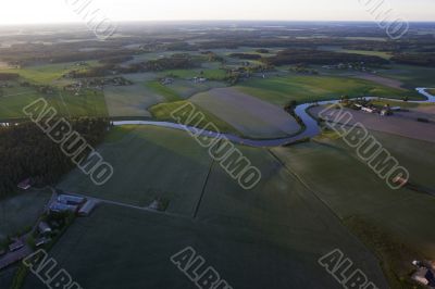 Blue river