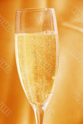 Glass of champagne