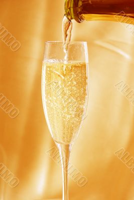 Glass of champagne