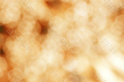 Abstract background of holiday lights