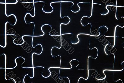 abstract puzzle background