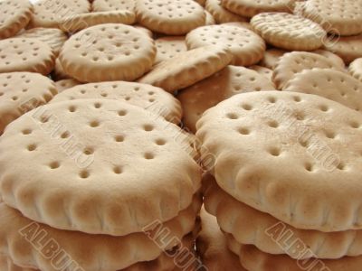 scattered crackers