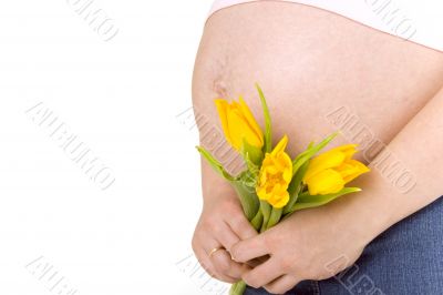pregnant woman