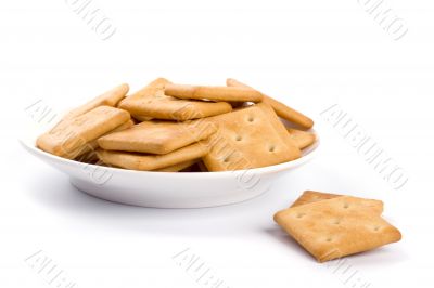 cookies on plate