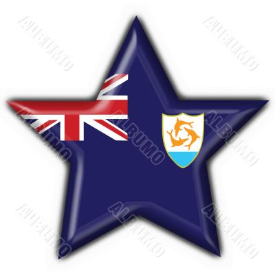 anguilla button flag star shape