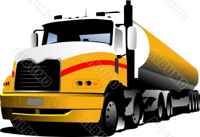 Vector illustration of truck
