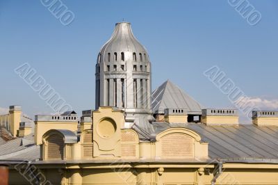 Roof and tower