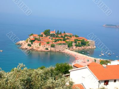 Island in Adriatic sea