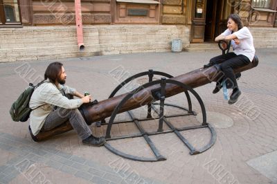 City teeter-totter