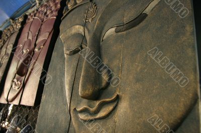 Buddha`s face