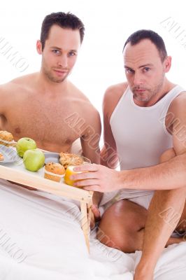 Happy homo breakfast