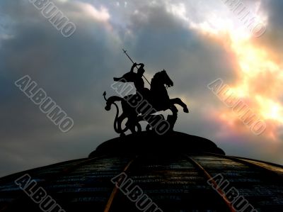 St George monument in Moscow