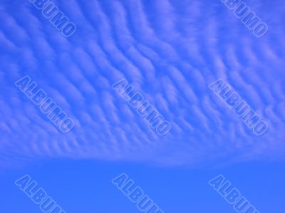 Blue sky background