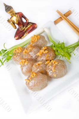 Tapioca dumpling